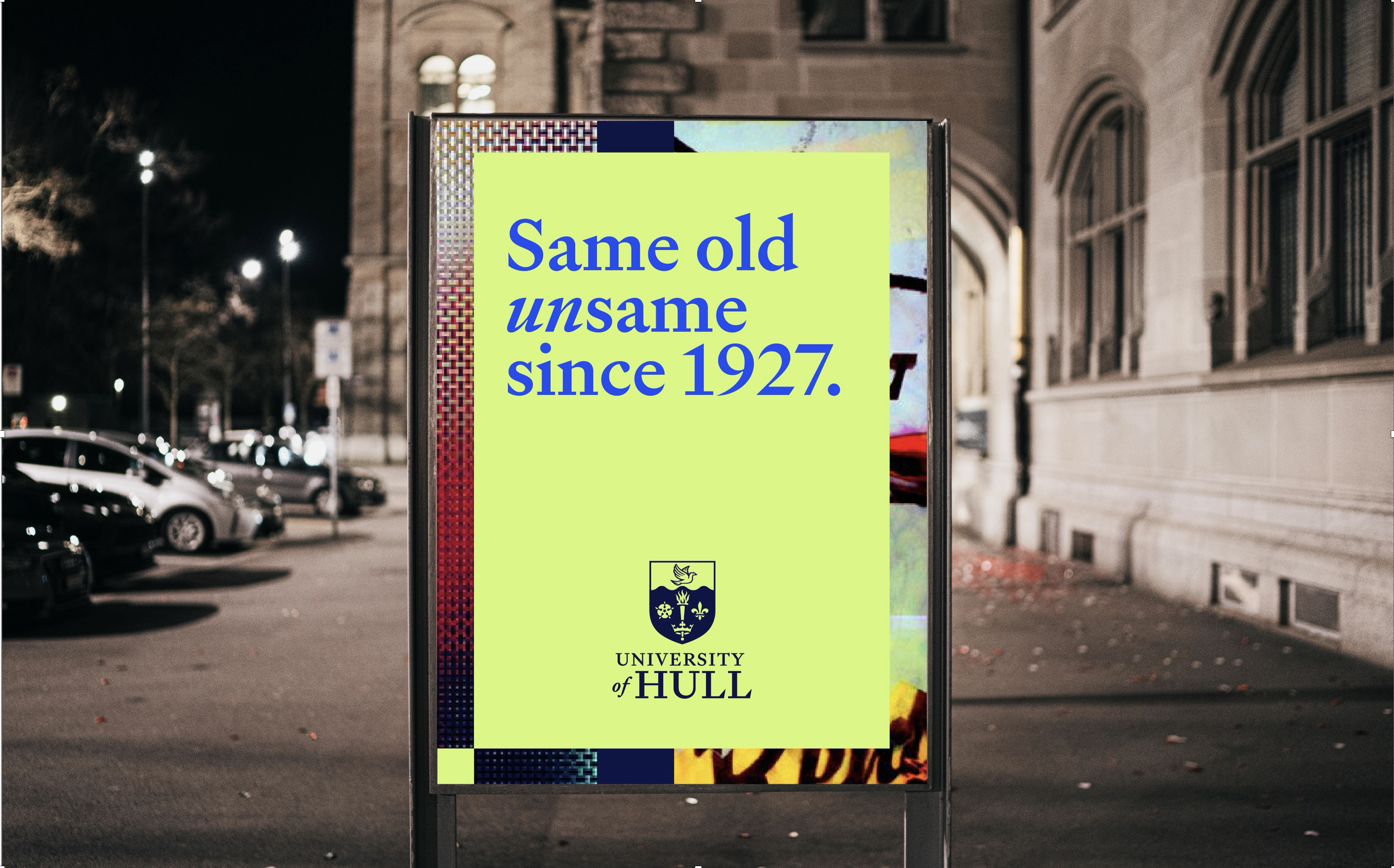 University of Hull — Same old unsame since 1927 poster
