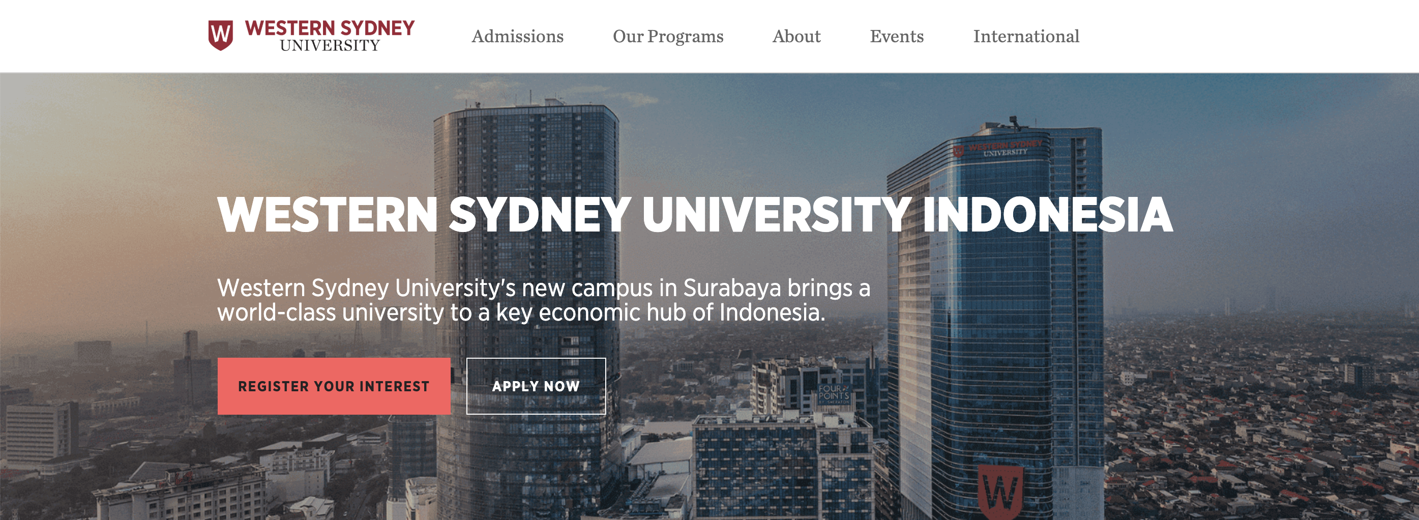 Western Sydney University Indonesia campus